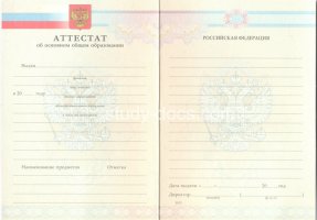 Аттестат за 9 класс 2007-2010 в Рубцовске