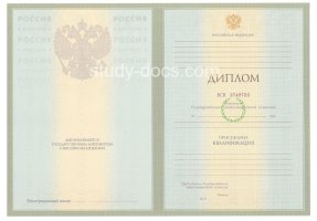 Диплом специалиста 2004-2009 в Рубцовске