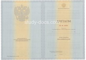 Диплом специалиста 2012-2013 в Рубцовске